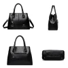 sacs à main en cuir pu pour femmes, grand sac fourre tout pour dames, sacs à bandoulière carrés initiés, sac à main à la mode