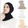 casquette hijab en modal, turban extensible pour femmes musulmanes, sous écharpe, bonnets intérieurs, couverture complète, châle, couverture complète du cou