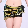 chaîne de taille pour pratique de la danse du ventre, ceinture de spectacle de danse indienne à paillettes faite à la main pour adultes et enfants, écharpe de hanche de danse orientale