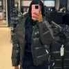 2025 automne hiver style neutre coton rembourré manteau décontracté fermeture éclair à capuche solide veste mode résistant au froid chaud parka vêtements d'extérieur
