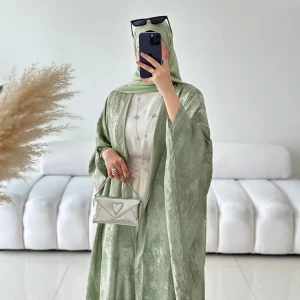 Mode élégante dubaï turc Abaya robe femmes musulmanes Kimino robe Abayas ouvert devant Cardigan