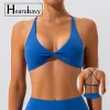 Soutien-gorge de sport sexy pour femmes, sous-vêtement respirant, croisé dans le dos, entraînement, fitness，brassiere sport femme，brassieres sport femme，soutien gorge sans armature，brassiere sports femme，