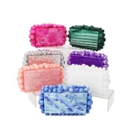 Éblouissant luxe acrylique boîte pochettes sac à main blanc chaîne sacs à main femmes pochettes dames sac à main Banquet dîner sacs de soirée