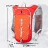 sac à dos de marathon de sport respirant, ultra léger, plusieurs poches, sac à dos de randonnée en plein air, matériau en nylon réglable