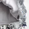 jupe à paillettes pour femmes, moulante, taille haute, streetwear, soirée, club, brillant, mini jupes scintillantes, mode hiver 2025