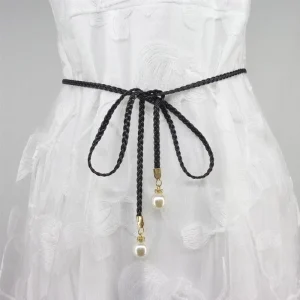X6HE TAILLEMENT FEMES TAILLE CEAUTRÉE VINTAGE MINE BOHEMIEN BELTES DÉCRIPE BLANC DÉCORS DÉCORATIVES DÉCORATIVES FEURES JOBT