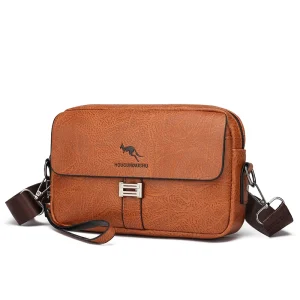 Sacs à bandoulière en cuir décontracté Mini hommes sac à main petit sac à bandoulière pour hommes concepteur Vintage en cuir sac de messager petit hommes Shoul