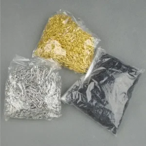 1000 pièces 22 Mm coloré petit noir en forme de gourde Hijab épingles de sûreté en acier inoxydable broches aiguilles