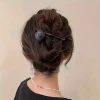 pince à cheveux simple en perles, épingle à cheveux torsadée haut de gamme, crée une coiffure exquise, adaptée aux fêtes d'anniversaire et à un usage quotidien