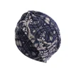 bonnet turban musulman pour femme, bonnet doux, casquettes chimio, chapeaux ronds, bandana, vêtements de sauna college à la mode, hijabs, zones brées