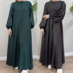 Abayas musulmanes pour femmes, noir, bleu, élégant, saoudien, turquie, Eid, prière, danse, Robe de soirée, robes d&rsquo;extérieur, jolis vêtements en tissu