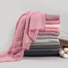 Châles et enveloppes en lin de coton froissé pour femmes, Hijab document solide doux, Long châle musulman, Turban islamique féminin, écharpe de sauna, mode