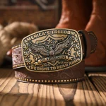 Une ceinture décontractée et rétro, un accessoire de taille pour les vêtements de style occidental, une boucle en métal, une ceinture en PU, convient aux hommes et aux femmes