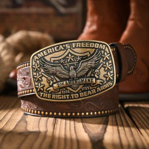 Une ceinture décontractée et rétro, un accessoire de taille pour les vêtements de style occidental, une boucle en métal, une ceinture en PU, convient aux hommes et aux femmes