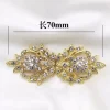 1 paire de boutons en strass, broche, robe de soirée de mariage, accessoires pour vêtements, boucle de bijoux