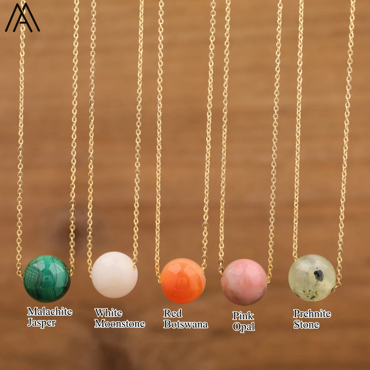 Collier pendentif sphère en cristal rose pour femme, bijoux minimalistes, collier en or, fête d'anniversaire, mode féminine