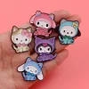 broches d'animaux mignons pour vêtements, épingles en émail, badges d'anime de dessin animé, accessoires de bijoux pour femmes, cadeaux pour amis