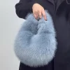 sac à main en peluche douce pour femmes et filles, petit sac de luxe polyvalent, couleur unie, mignon, cadeaux d'automne et d'hiver