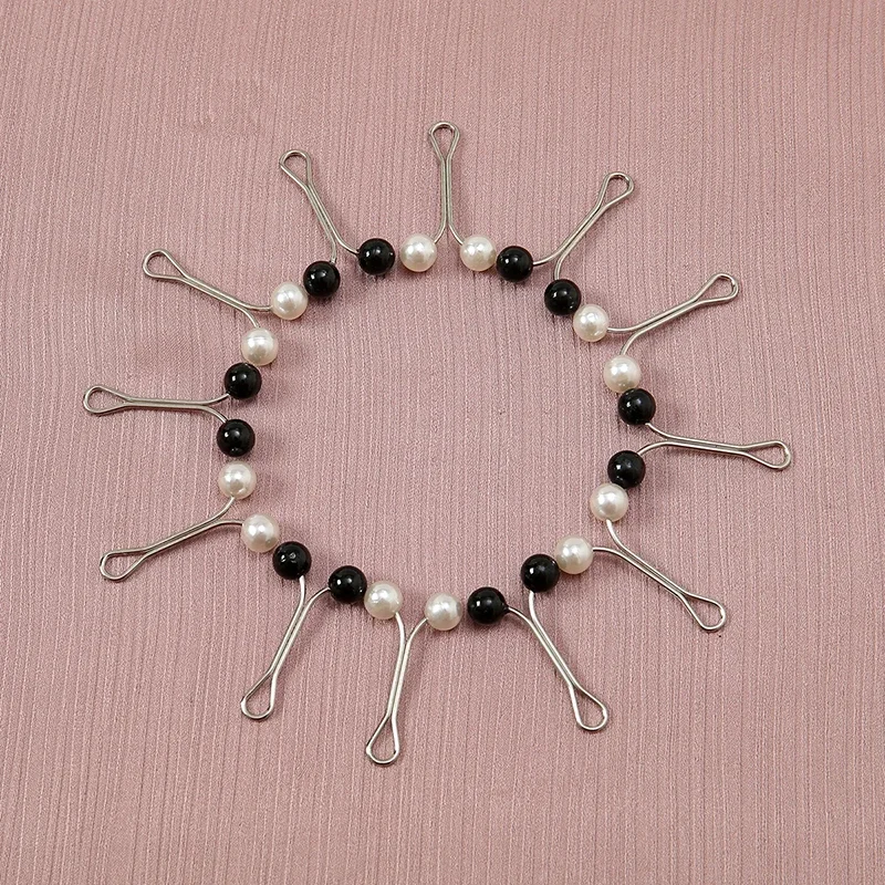 Épingles hijab musulmanes pour foulard, 12 pièces/sac, mode femmes, broche sûre, bijoux islamiques multicolores, foulard ethnique, accessoires à boucle