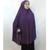 mode musulman hijab écharpe surdimensionné 120x110cm khimar islam foulard hijab femme musulman jersey turban