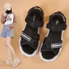 sandales de sport pour femmes, nouvelles sandales de plage décontractées à semelles épaisses coréennes pour étudiantes plates, été 2025