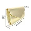sac de soirée design de luxe pour femmes, pochette de jour pour dames, sac à main enveloppe, pochette quotidienne pour fête de mariage, sacs à bandoulière avec chaîne dorée scintillante
