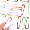grands épingles de sûreté de 7.5cm, 10 pièces, épingle de sûreté robuste, broche colorée robuste en vrac pour bricolage, jupes artisanales, vêtements, couverture, accessoires
