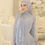 Nouveau perles soie froissé Hijab écharpe femmes miroitant châles plaine femmes musulmanes Hijabs Islam Turban plissé écharpe Ramadan