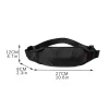 hommes fanny pack adolescent sports de plein air course cyclisme taille sac pack mâle mode épaule ceinture sac voyage téléphone pochette sacs