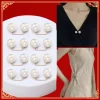 Épingles de sûreté antidérapantes en perles, 8 pièces, broche de décoration pour robe, épingles de fixation de taille, réglage du col, écharpe, mode de sécurité