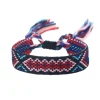 bracelets d'amitié tissés bohème pour femmes et filles, à la mode, tressés à la main, glands enveloppants, bracelets boho réglables