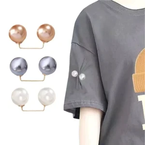 Épingles de sûreté antidérapantes pour vêtements, 4 pièces, broche de robe, décoration, épingles de fixation de taille, ajusteur de collier, support d&rsquo;écharpe, Clips sécurisés