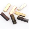 50 pièces argent/or clair/or/or rose/gunmetal/bronze/cuivre embouts de boucle de ceinture ceinture en métal 40mm extrémités de ceinture coton 1.5 ''toiles