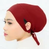 foulard de tête sous capuchon avec trou d'oreille cravate élastique hijab bandana femmes hijab femmes hijabs couverture complète islamique sous écharpe femmes