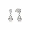 boucles d'oreilles à pendentif en argent pur 925% pour femmes, bijoux luxueux à la mode, adaptés aux fêtes de mariage, de haute qualité, originaux
