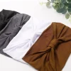 grands bandeaux pour femmes, élégants, style boho, turban de sport, yoga, en coton, bandana antidérapant, accessoires pour cheveux