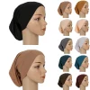 Coton Modal intérieur Hijab sous-capuchon musulman Turban Islam sous-écharpe Hijab Bonnet doux extensible HIjabs Tube casquette Turbante Mujer chapeau