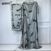 winyi robe traditionnelle africaine pour femmes musulmanes, abaya, dubaï, caftan de luxe, robe de plage élégante, longueur maxi, 2024