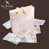 xuping bijoux mode promotion charme couleur or plaqué mixte anneaux boucles d'oreilles cristal bijoux collier pendentifs boîte