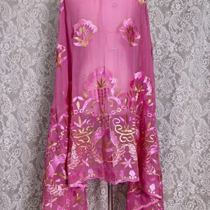 Écharpe Hijab musulmane africaine, vente en gros, 2m x 1m, châle en mousseline de soie traditionnel Floral élégant et respirant, bon marché pour femmes, prière afrique