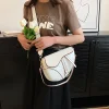 sac à bandoulière de selle vintage chic pour femmes, sac à main tendance sous les bras, accessoire de mode polyvalent de luxe 2025