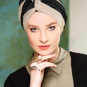 Hijabs intérieurs musulmans argentés pour femmes, Hijab islamique musulman, Turban instantané, Style d&rsquo;épissure