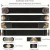 ceinture élastique élégante à boucle en métal vintage pour femme – large ceinture pour manteaux et ceintures habillées