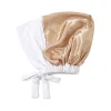 hijab en satin doux à double couche, casquette islamique, chapeau sous Écharpe, bonnet turc, couverture de sauna musulman, 12 couleurs