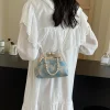 style chinois brodé sac à bandoulière pochette femmes 2025 français vintage luxe perle sac à main élégant mode fête de mariage sac à main
