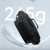 sac banane unisexe : imperméable, résistant à l'usure, sangle réglable. pour la pêche/la randonnée en plein air/course fitness/voyage/shopping