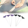 Épingles de couture à broderie patchwork, accessoires de couture chauve souris d'halloween, outils de décoration à faire soi même, 50/100 pièces