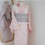 Vêtements de cérémonie japonais traditionnels, Kimono en dentelle pour femmes, vêtements japonais rétro