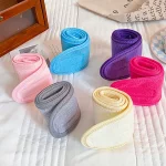 Bandeaux larges réglables pour femmes, bandeau de maquillage, lavage du visage, cosmétique, sauna, accessoires de maquillage pour dames