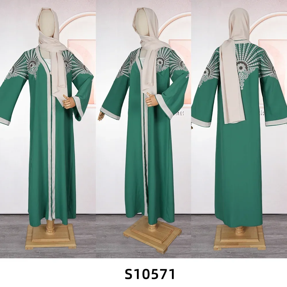 abayas pour femmes dubaï africain musulman robe de mode caftan marocain robes de soirée satin boubou robe djellaba femme 2025